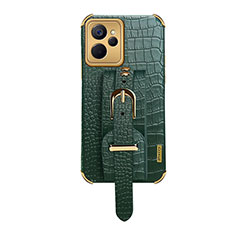 Custodia Lusso Pelle Cover XD5 per Realme 10 5G Verde