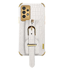 Custodia Lusso Pelle Cover XD5 per Samsung Galaxy A32 5G Bianco