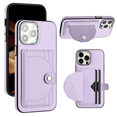 Custodia Lusso Pelle Cover Y01B per Apple iPhone 16 Pro Max Lavanda