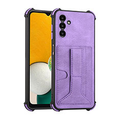 Custodia Lusso Pelle Cover Y01B per Samsung Galaxy A04s Viola