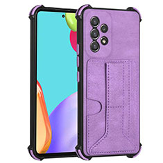 Custodia Lusso Pelle Cover Y01B per Samsung Galaxy A53 5G Viola