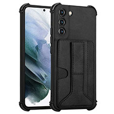 Custodia Lusso Pelle Cover Y01B per Samsung Galaxy S22 Plus 5G Nero