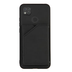 Custodia Lusso Pelle Cover Y01B per Xiaomi Redmi 10A 4G Nero