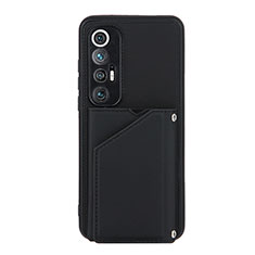 Custodia Lusso Pelle Cover Y02B per Xiaomi Mi 10S 5G Nero