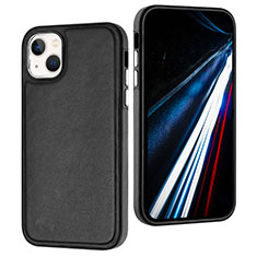 Custodia Lusso Pelle Cover Y03B per Apple iPhone 14 Nero