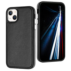 Custodia Lusso Pelle Cover Y07B per Apple iPhone 14 Nero