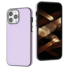 Custodia Lusso Pelle Cover Y07B per Apple iPhone 16 Pro Max Lavanda