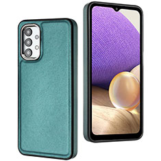 Custodia Lusso Pelle Cover YB3 per Samsung Galaxy A32 5G Verde