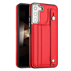 Custodia Lusso Pelle Cover YB4 per Samsung Galaxy S24 5G Rosso