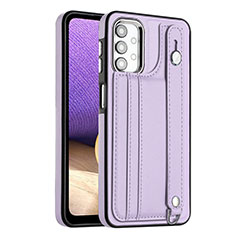 Custodia Lusso Pelle Cover YB6 per Samsung Galaxy A23 4G Viola