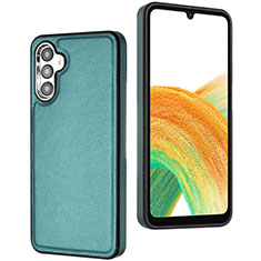 Custodia Lusso Pelle Cover YB6 per Samsung Galaxy A34 5G Verde