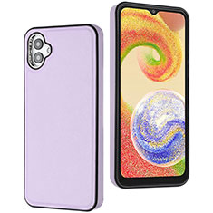 Custodia Lusso Pelle Cover YB6 per Samsung Galaxy F04 Viola