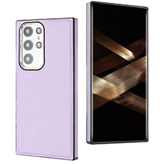 Custodia Lusso Pelle Cover YB6 per Samsung Galaxy S25 Ultra 5G Viola