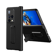 Custodia Plastica Rigida Cover Opaca con Supporto ZL6 per Huawei Mate X2 Nero