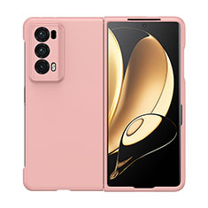 Custodia Plastica Rigida Cover Opaca Fronte e Retro 360 Gradi BH1 per Huawei Honor Magic V2 5G Oro Rosa