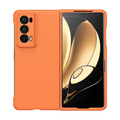 Custodia Plastica Rigida Cover Opaca Fronte e Retro 360 Gradi BH1 per Huawei Honor Magic V2 Ultimate 5G Arancione