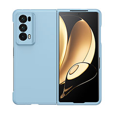 Custodia Plastica Rigida Cover Opaca Fronte e Retro 360 Gradi BH1 per Huawei Honor Magic V2 Ultimate 5G Azzurro