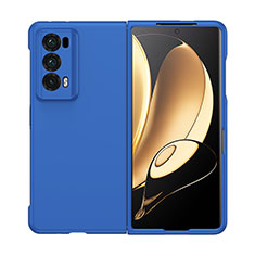 Custodia Plastica Rigida Cover Opaca Fronte e Retro 360 Gradi BH1 per Huawei Honor Magic V2 Ultimate 5G Blu