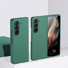 Custodia Plastica Rigida Cover Opaca Fronte e Retro 360 Gradi BH1 per Samsung Galaxy Z Fold5 5G Verde