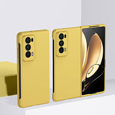 Custodia Plastica Rigida Cover Opaca Fronte e Retro 360 Gradi BH2 per Huawei Honor Magic V2 5G Giallo