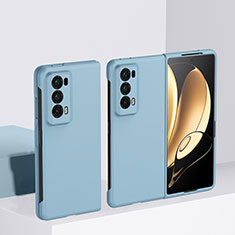 Custodia Plastica Rigida Cover Opaca Fronte e Retro 360 Gradi BH2 per Huawei Honor Magic V2 Ultimate 5G Azzurro