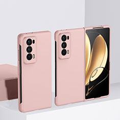 Custodia Plastica Rigida Cover Opaca Fronte e Retro 360 Gradi BH2 per Huawei Honor Magic V2 Ultimate 5G Oro Rosa