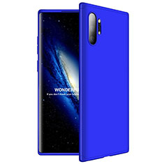 Custodia Plastica Rigida Cover Opaca Fronte e Retro 360 Gradi M01 per Samsung Galaxy Note 10 Plus Blu