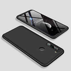 Custodia Plastica Rigida Cover Opaca Fronte e Retro 360 Gradi M01 per Xiaomi Redmi Note 8 (2021) Nero