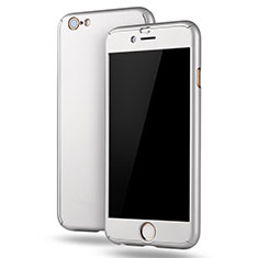 Custodia Plastica Rigida Cover Opaca Fronte e Retro 360 Gradi M02 per Apple iPhone 6 Plus Bianco