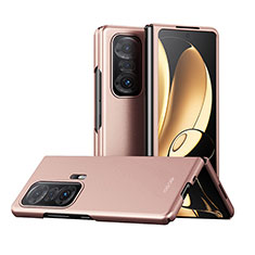 Custodia Plastica Rigida Cover Opaca Fronte e Retro 360 Gradi P01 per Huawei Honor Magic V 5G Oro Rosa