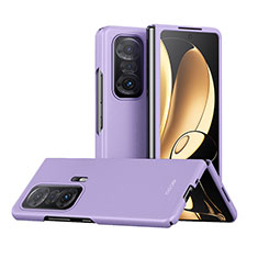 Custodia Plastica Rigida Cover Opaca Fronte e Retro 360 Gradi P01 per Huawei Honor Magic V 5G Viola