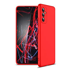 Custodia Plastica Rigida Cover Opaca Fronte e Retro 360 Gradi P01 per Samsung Galaxy A24 4G Rosso