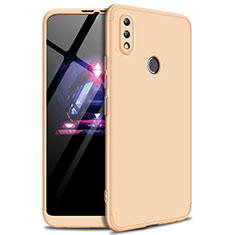 Custodia Plastica Rigida Cover Opaca Fronte e Retro 360 Gradi per Huawei Enjoy Max Oro