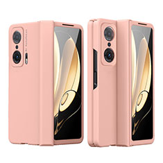 Custodia Plastica Rigida Cover Opaca Fronte e Retro 360 Gradi per Huawei Honor Magic V 5G Rosa