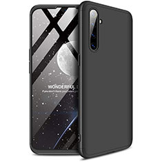 Custodia Plastica Rigida Cover Opaca Fronte e Retro 360 Gradi per Realme XT Nero