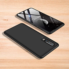 Custodia Plastica Rigida Cover Opaca Fronte e Retro 360 Gradi per Xiaomi Mi 9 Nero