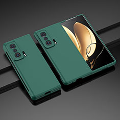 Custodia Plastica Rigida Cover Opaca Fronte e Retro 360 Gradi QH1 per Huawei Honor Magic V 5G Verde