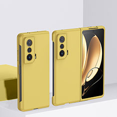 Custodia Plastica Rigida Cover Opaca Fronte e Retro 360 Gradi QH1 per Huawei Honor Magic Vs 5G Giallo