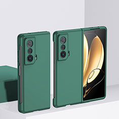 Custodia Plastica Rigida Cover Opaca Fronte e Retro 360 Gradi QH1 per Huawei Honor Magic Vs 5G Verde