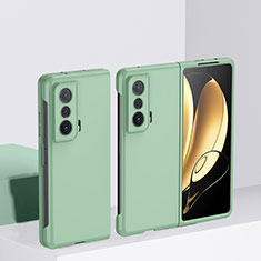 Custodia Plastica Rigida Cover Opaca Fronte e Retro 360 Gradi QH1 per Huawei Honor Magic Vs 5G Verde Pastello