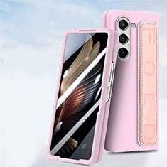 Custodia Plastica Rigida Cover Opaca Fronte e Retro 360 Gradi SD3 per Samsung Galaxy Z Fold5 5G Rosa