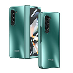 Custodia Plastica Rigida Cover Opaca Fronte e Retro 360 Gradi Z04L per Samsung Galaxy Z Fold5 5G Verde