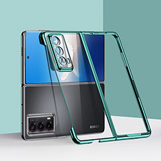 Custodia Plastica Rigida Cover Opaca Fronte e Retro 360 Gradi ZL6 per Huawei Honor Magic Vs2 5G Verde