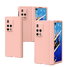 Custodia Plastica Rigida Cover Opaca Fronte e Retro 360 Gradi ZL6 per Huawei Mate X2 Rosa