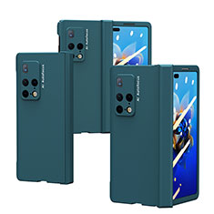 Custodia Plastica Rigida Cover Opaca Fronte e Retro 360 Gradi ZL6 per Huawei Mate X2 Verde