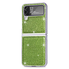 Custodia Plastica Rigida Cover Opaca L02 per Samsung Galaxy Z Flip4 5G Verde