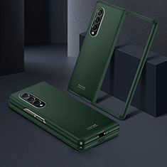 Custodia Plastica Rigida Cover Opaca L04 per Samsung Galaxy Z Fold3 5G Verde