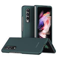 Custodia Plastica Rigida Cover Opaca L08 per Samsung Galaxy Z Fold3 5G Verde