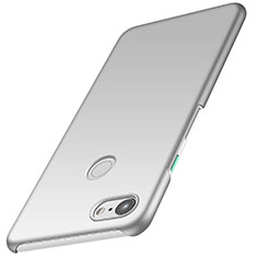 Custodia Plastica Rigida Cover Opaca M01 per Google Pixel 3 XL Argento