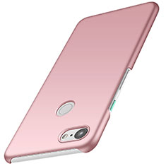 Custodia Plastica Rigida Cover Opaca M01 per Google Pixel 3 XL Oro Rosa